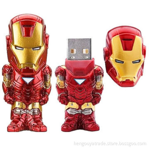 USB Flash Drives with 1,000G Shock Resistance, Made of PVC Material